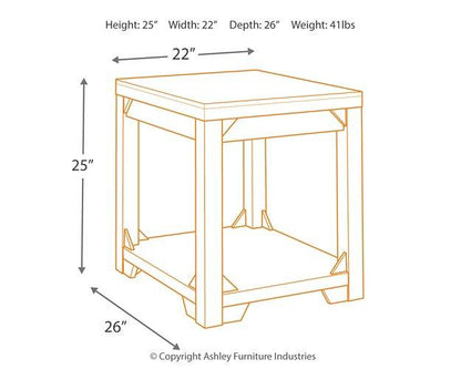 Fregine End Table