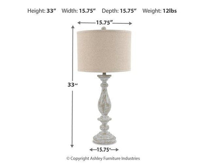 Bernadate Table Lamp (Set of 2)