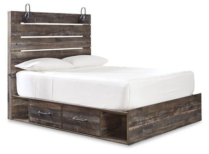 Drystan Bed with 2 Storage Drawers