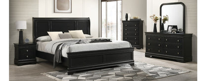 C0393A Porter Black Bedroom