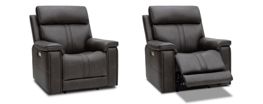 MH102 Encore Charcoal Recliner
