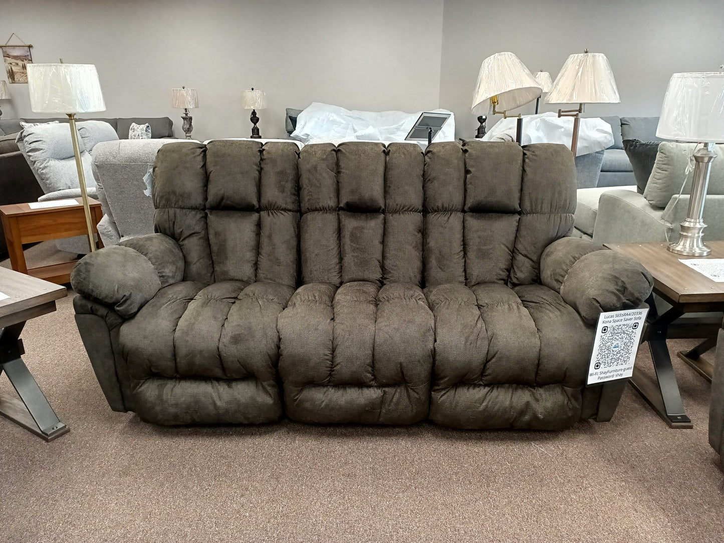 Lucas S655RA4/20336 Kona Space Saver Sofa