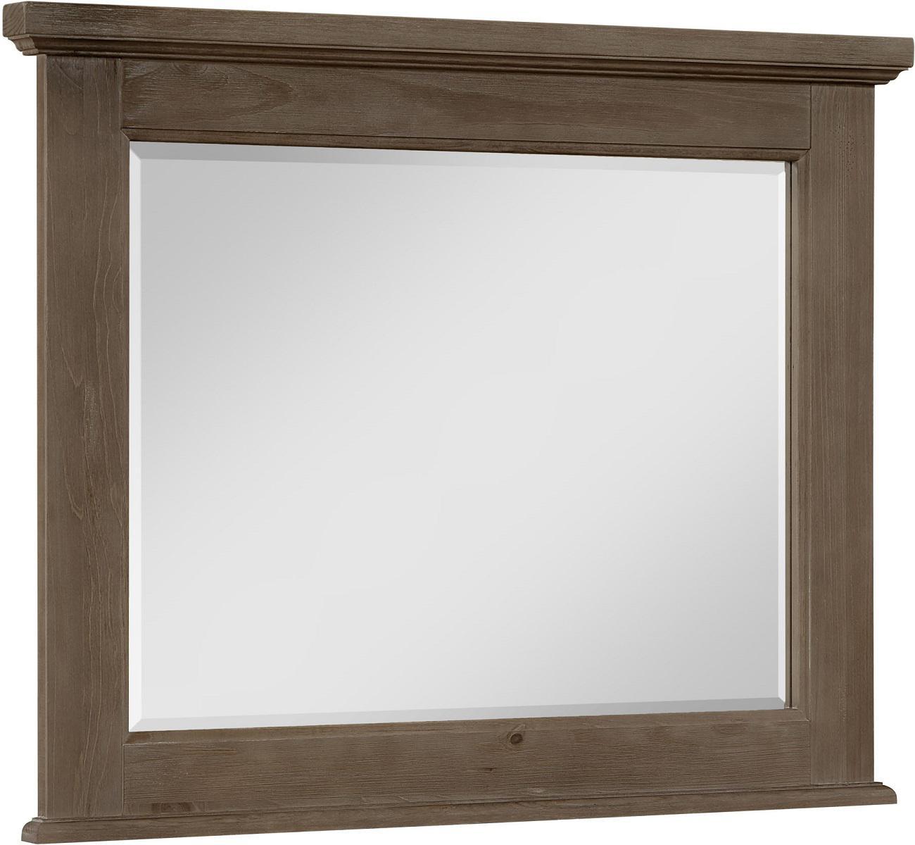 Vaughn-Bassett Sawmill Landscape Mirror in Saddle Grey image