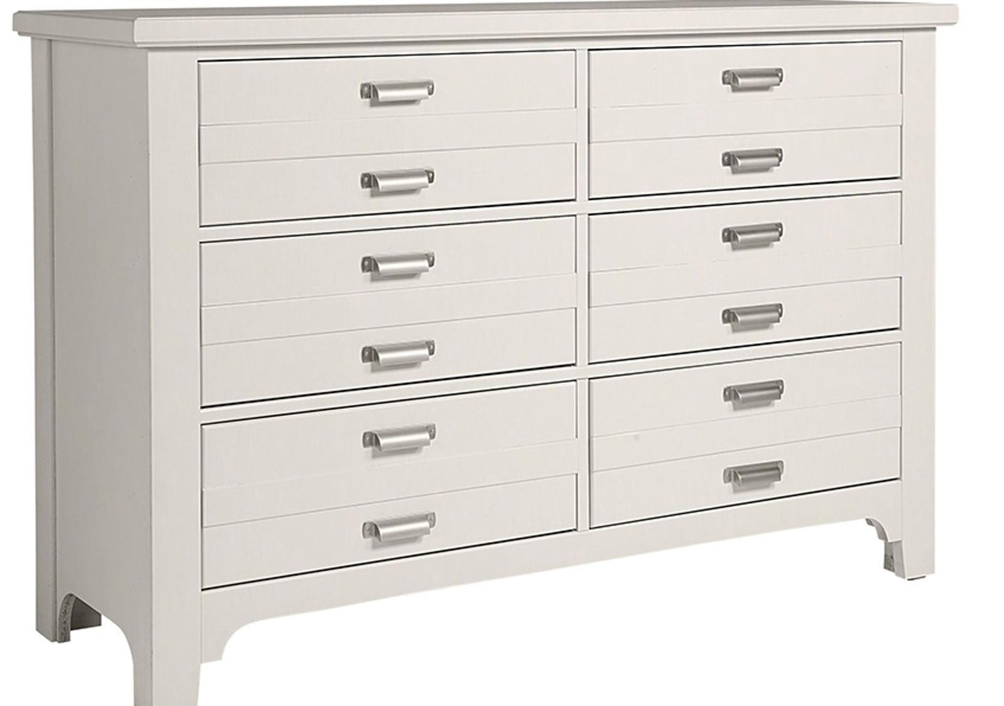 Vaughan-Bassett Bungalow 6 Drawer Dresser in Lattice image