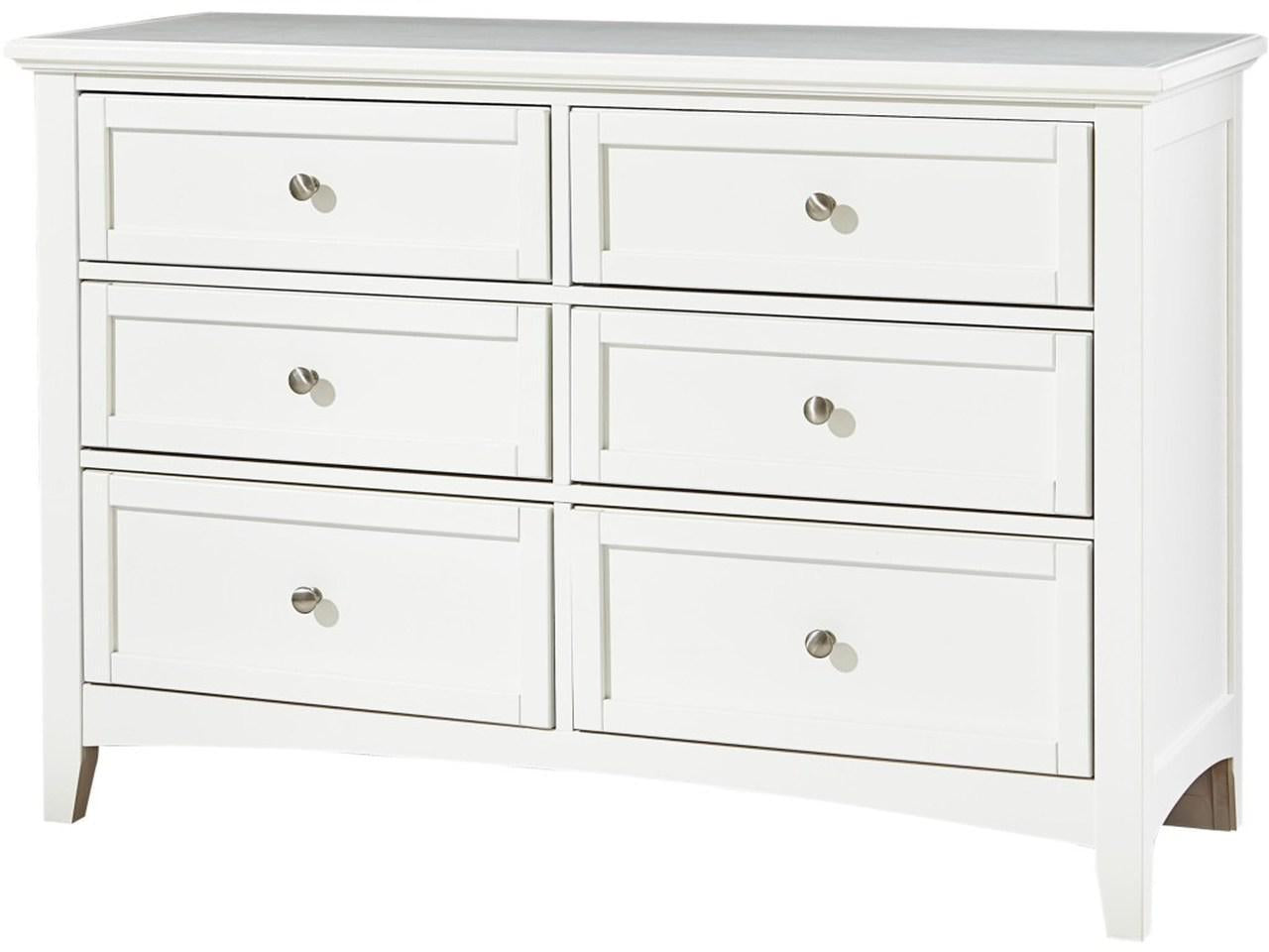 Vaughan-Bassett Bonanza Double Dresser in White image