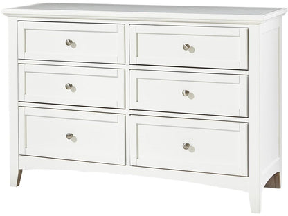 Vaughan-Bassett Bonanza Double Dresser in White image