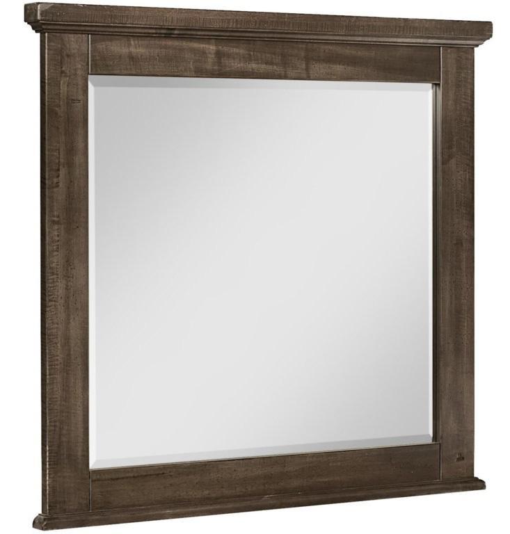 Vaughan-Bassett Cool Rustic Landscape Mirror in Mink image