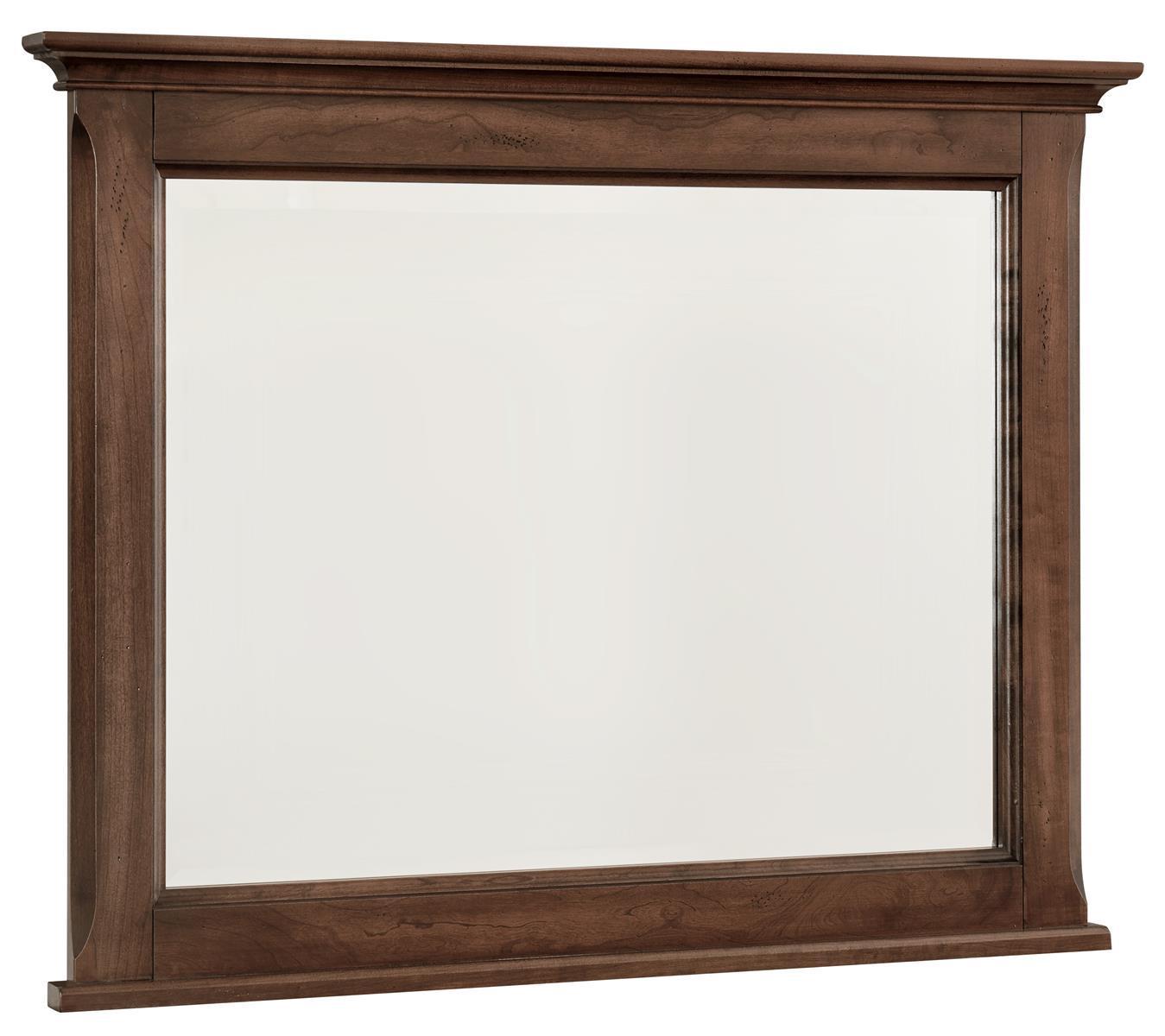 Vaughan-Bassett Heritage Landscape Mirror in Amish Cherry image