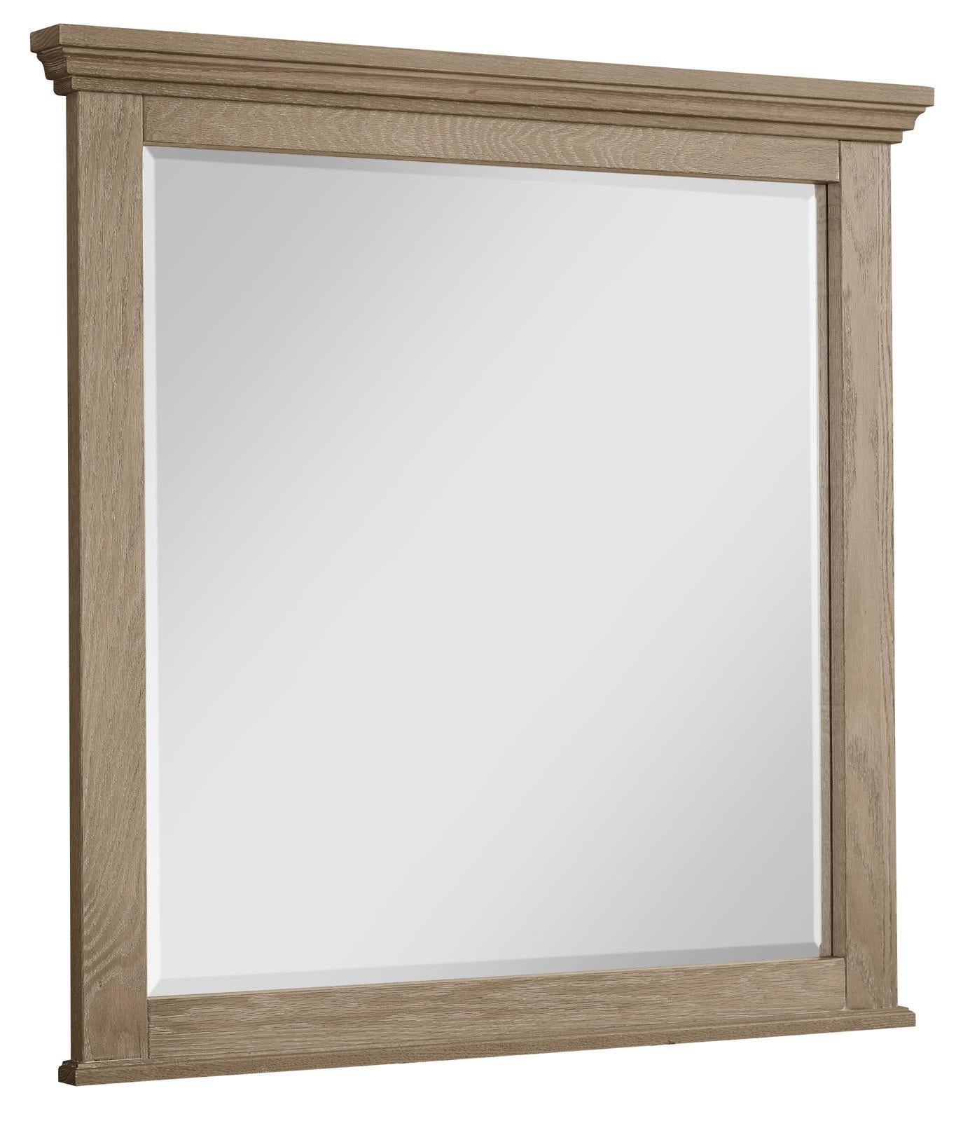 Vaughan-Bassett Passageways Deep Sand Landscape Mirror in Medium Brown image