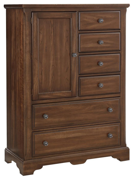 Vaughan-Bassett Heritage Door Chest in Amish Cherry image