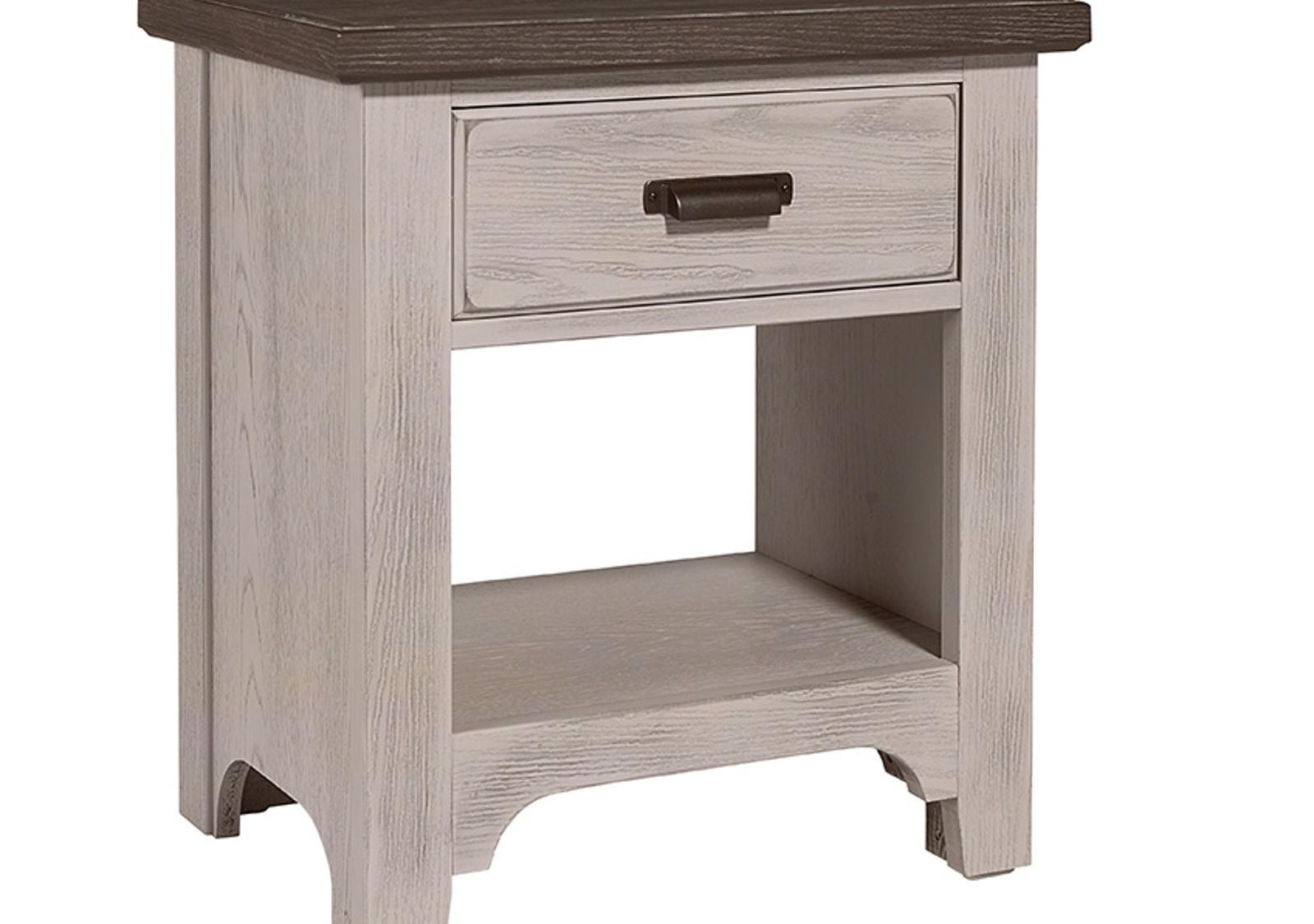 Vaughan-Bassett Bungalow 1 Drawer Nightstand in Dover image