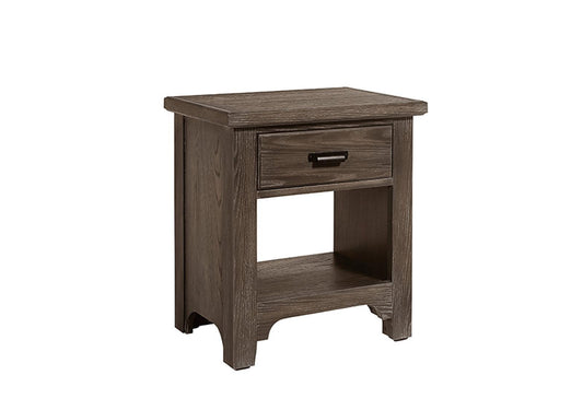 Vaughan-Bassett Bungalow 1 Drawer Nightstand in Folkstone image