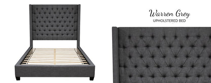 94250 Warren Grey Complete Bed