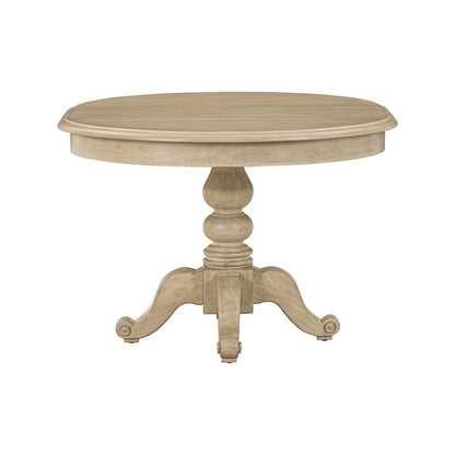 Summer House - Pedestal Table Set - Sand Dune