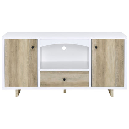 Dalton - 2 Door Storage Credenza - Distressed White