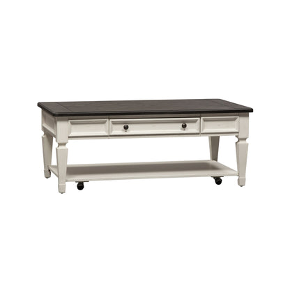 Allyson Park - Rectangular Cocktail Table - White