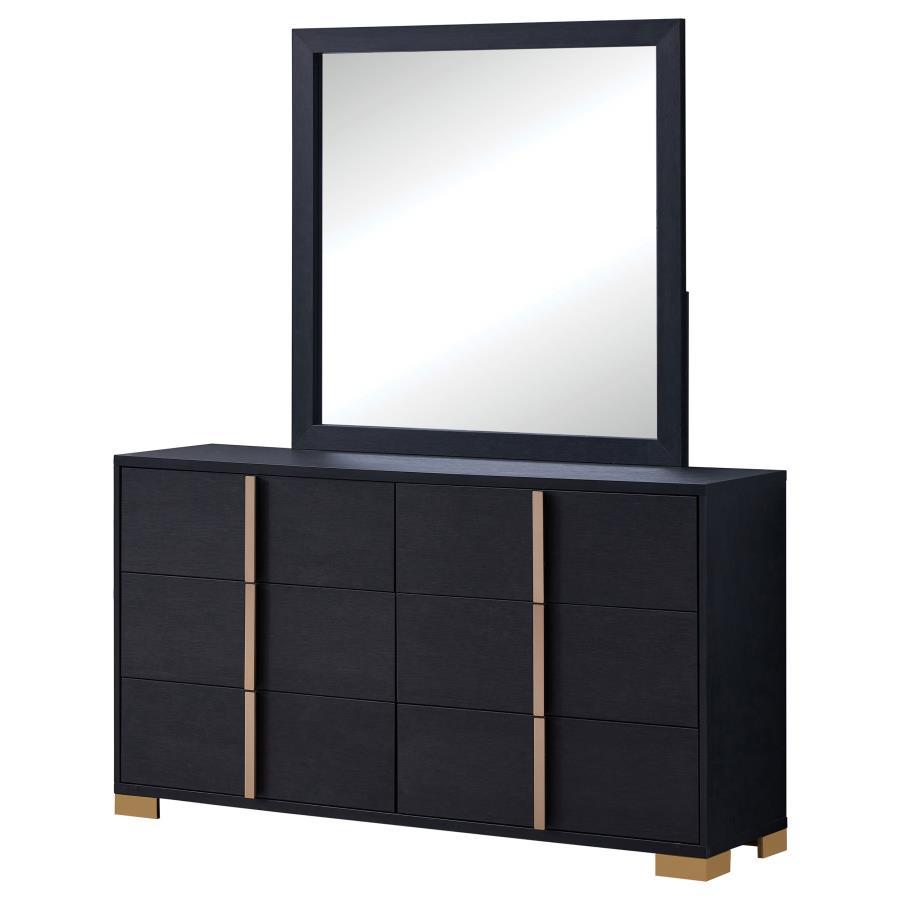 Marceline - 6-drawer Dresser With Mirror