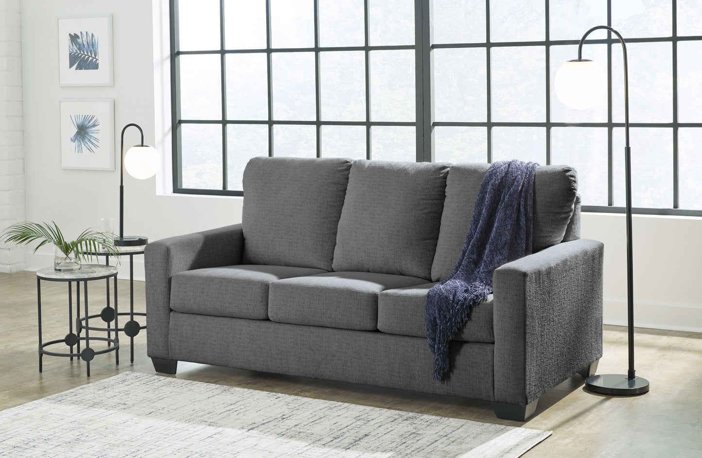 Rannis - Full Sofa Sleeper - Pewter