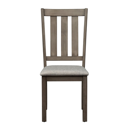 Tanners Creek - Slat Back Side Chair - Dark Gray