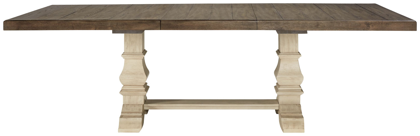 Bolanburg - Brown / Beige - Extension Dining Table