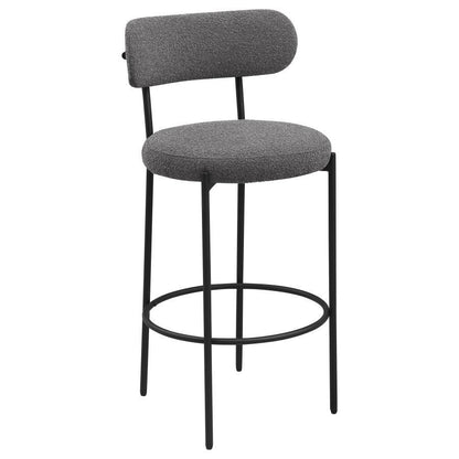 Viola - Boucle Upholstered Bar Stool (Set of 2)