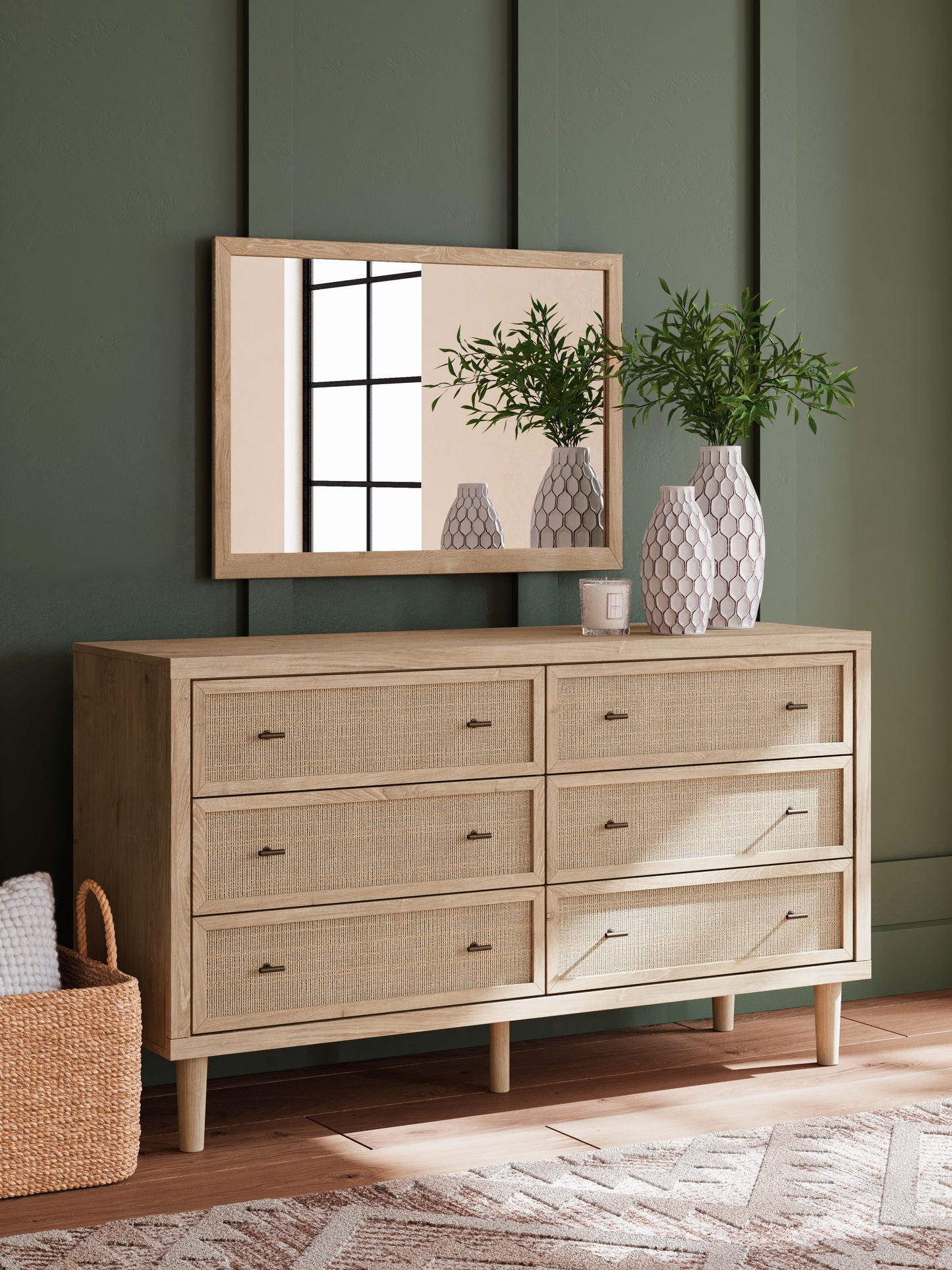 Cielden - Two-Tone - Dresser And Mirror