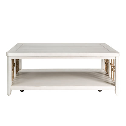 Dockside - 3 Piece Table Set (1 Cocktail 2 End Tables) - White