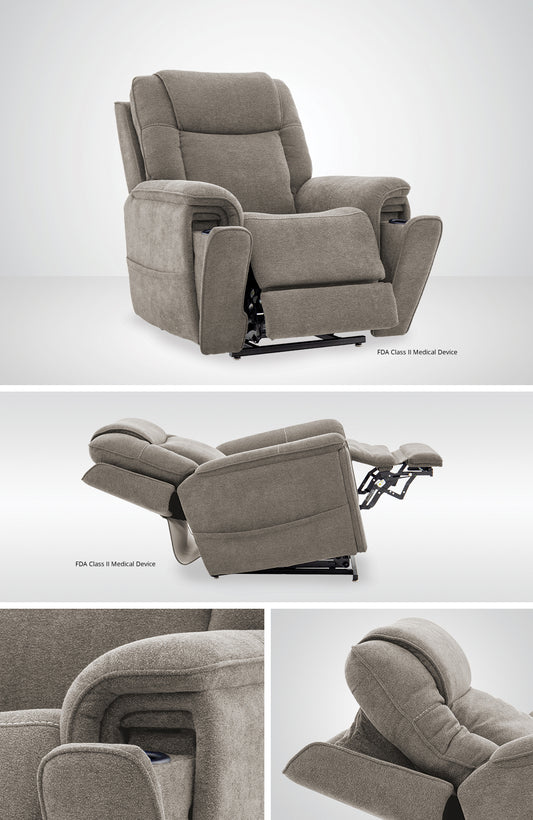 TRIO MEZZO MM-3600 Ash Power Lift Recliner