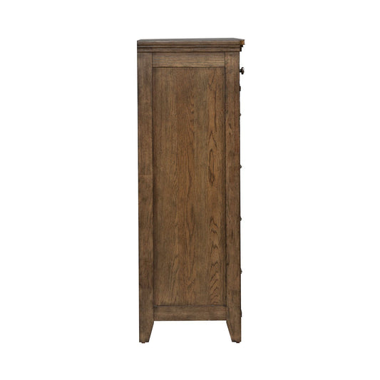 Carolina Park - 5 Drawer Chest - Brown