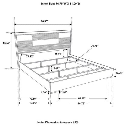 Blacktoft - Wood Panel Bed