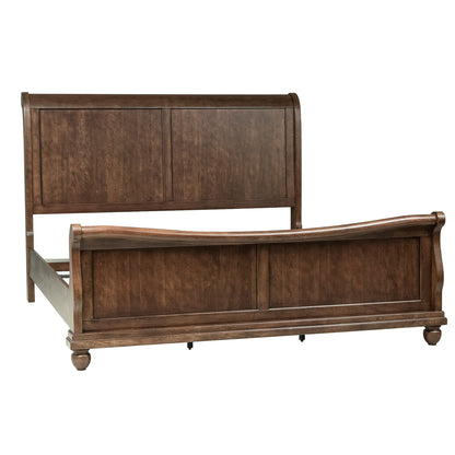 Rustic Traditions - Sleigh Bed