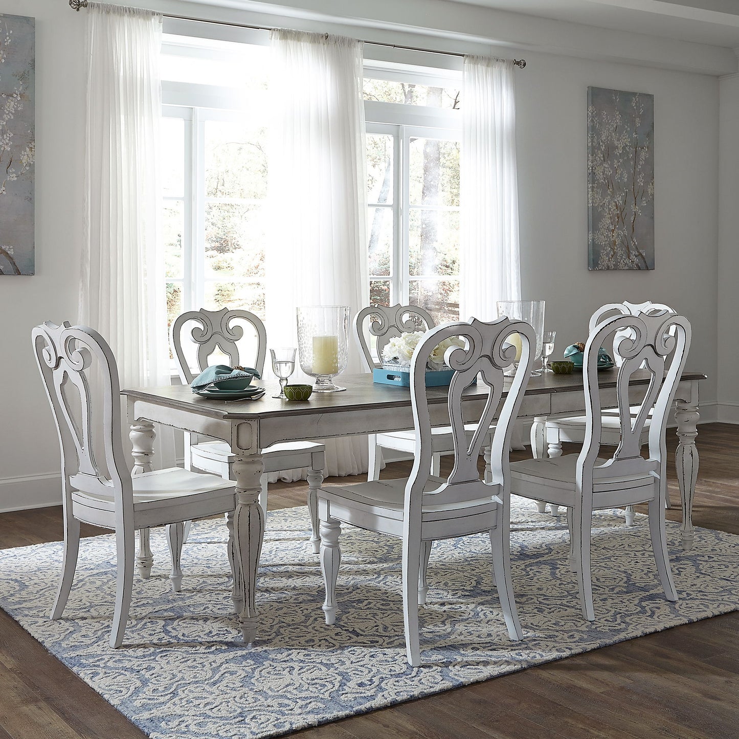 Magnolia Manor - Rectangular Table Set