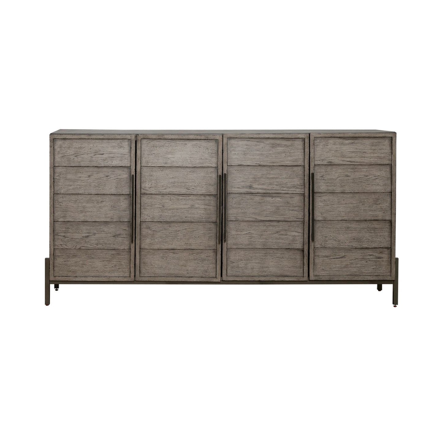 Pelicans Buff - 74" Accent TV Console - Gray