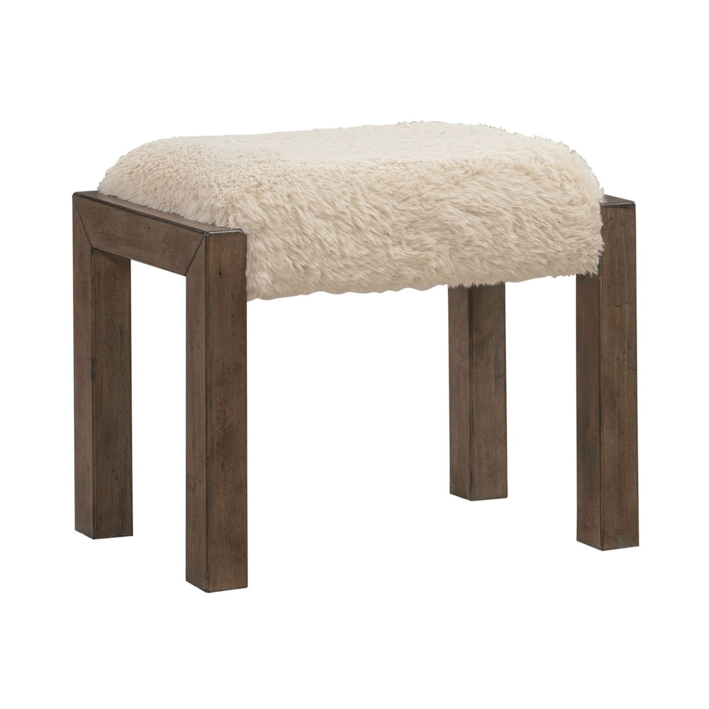 Broadmore - Upholstered Console Stool - Brown