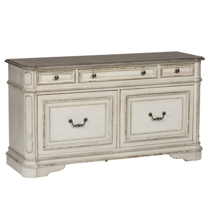 Magnolia Manor - Credenza - White