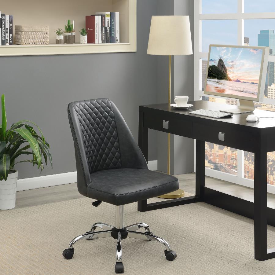 Althea - Upholstered Adjustable Home Office Desk Chair