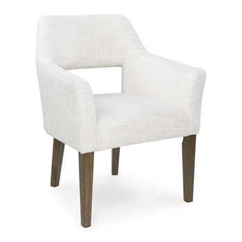 Marxmore - Dining Upholstered Arm Chair (Set of 2) - Brown