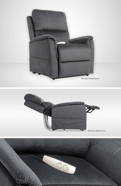 Trio Mezzo MM-3605 Pewter Power Lift Recliner