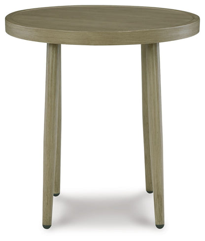 Swiss Valley - Beige - Round End Table