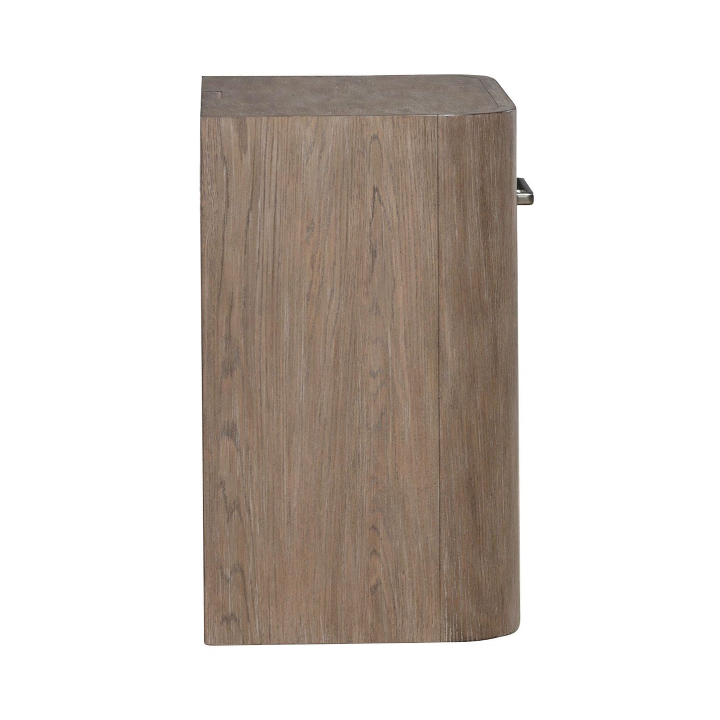 South Bend - Open Nightstand With Charging Station - Brown