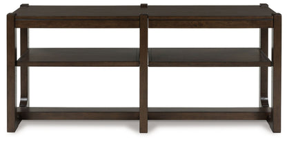 Breckington - Dark Brown - Sofa Table