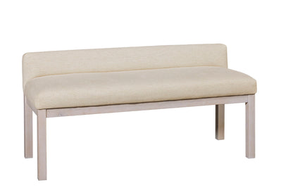 Joinery - Upholstered Bench - Washed White Oak