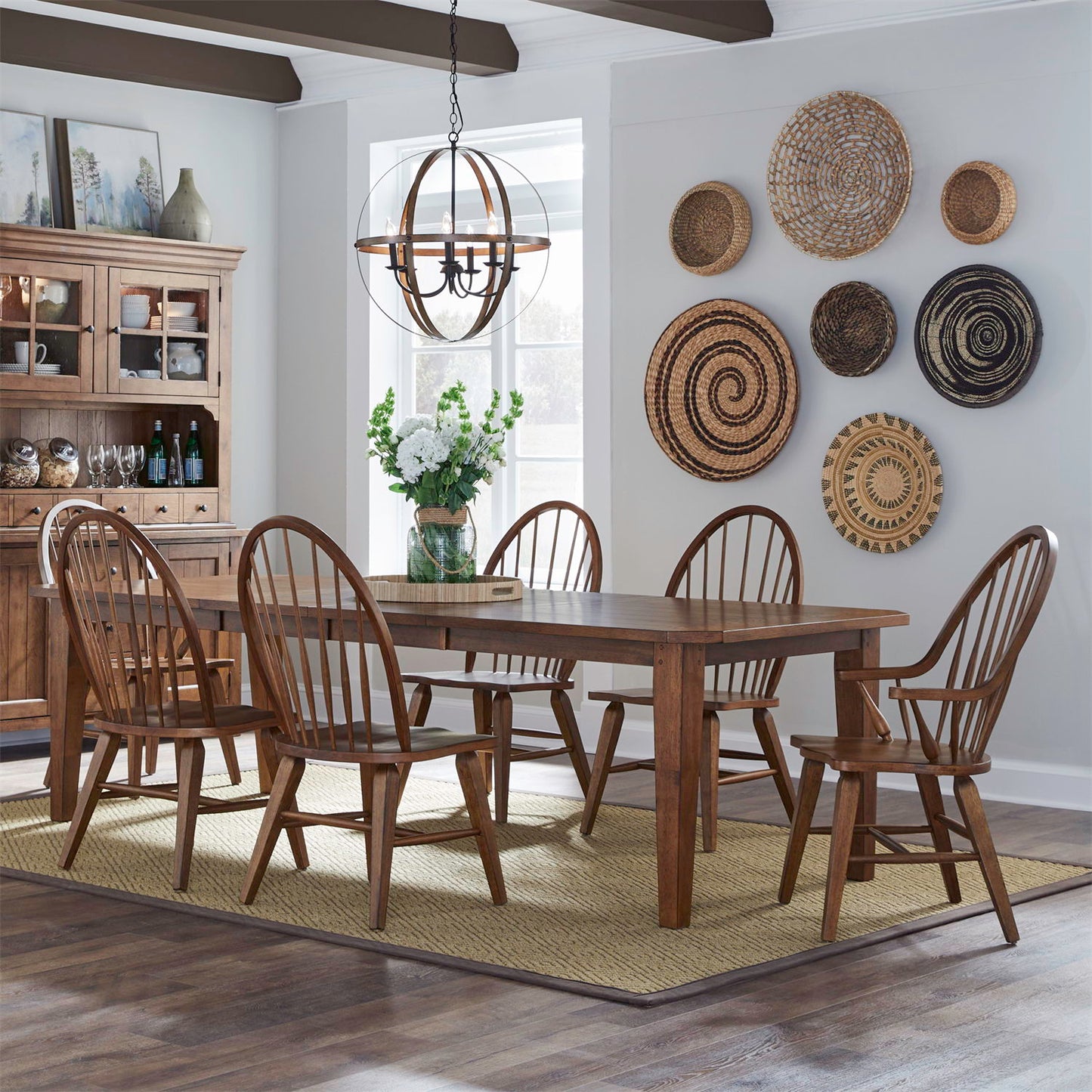 Hearthstone Ridge - Rectangular Table Set