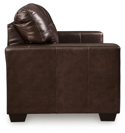 Santorine - Dark Brown - Loveseat