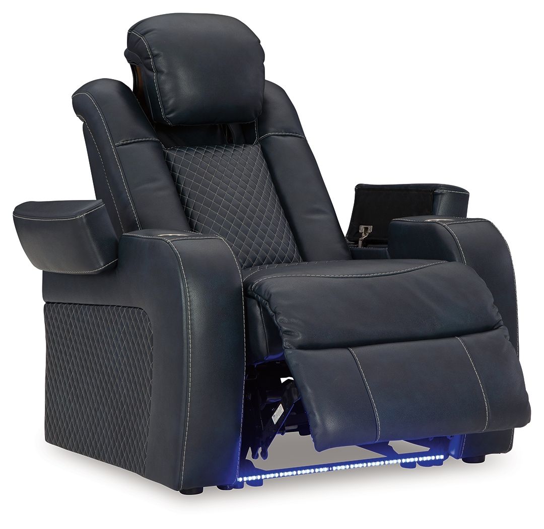 Fyne-dyme - Power Recliner/Adj Headrest