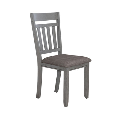 Newport - Splat Back Side Chair (RTA) - Gray