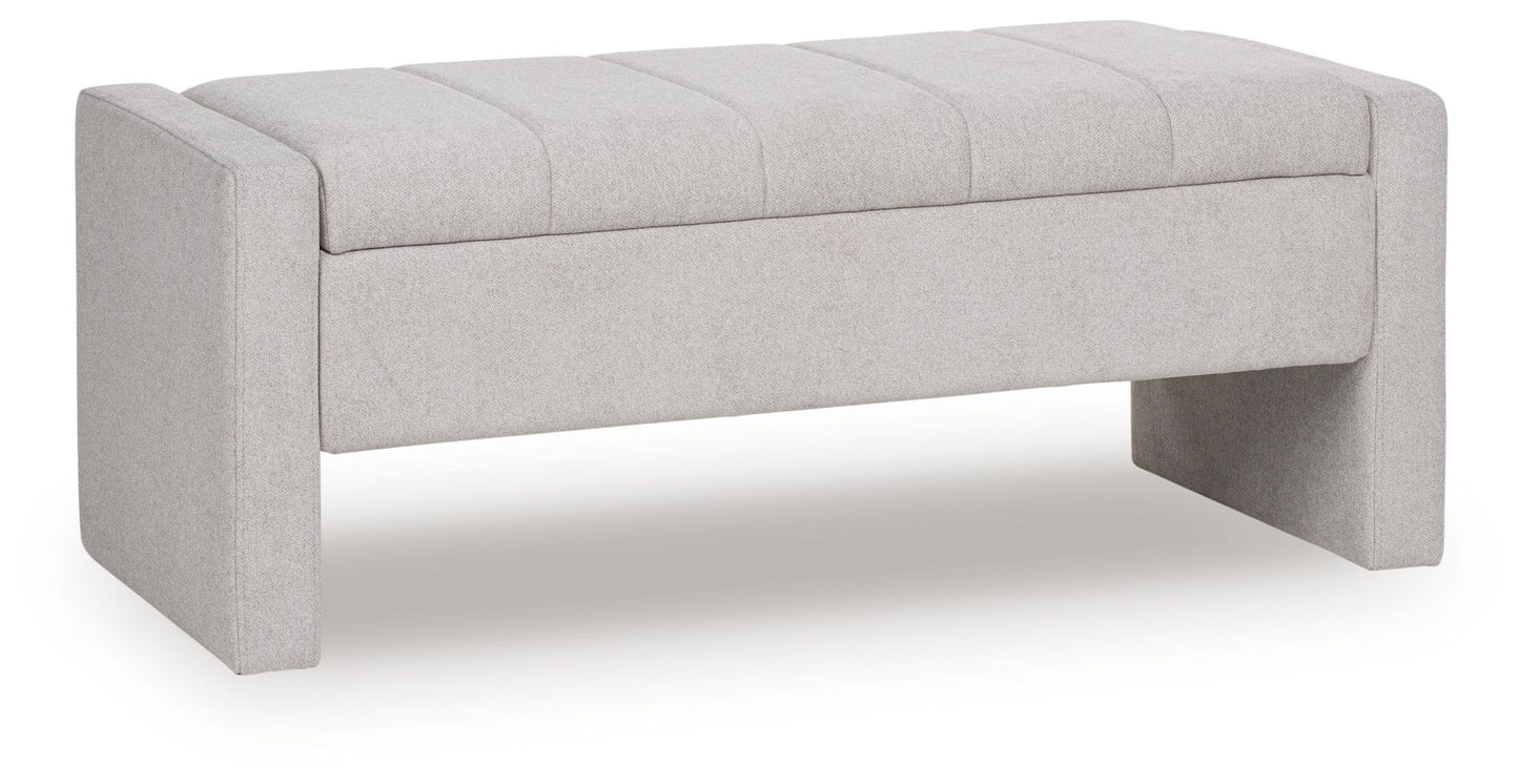 Akselman - Storage Bench - Gray