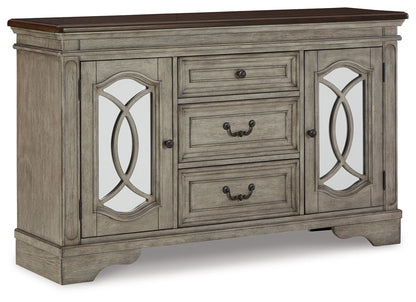 Lodenbay - Antique Gray - Dining Room Server