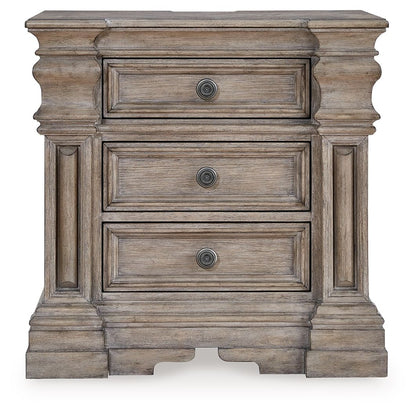 Blairhurst - Light Grayish Brown - Three Drawer Night Stand