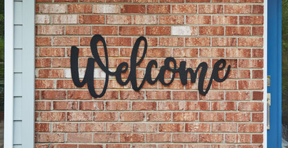 Emalee - Black - Wall Decor - Welcome